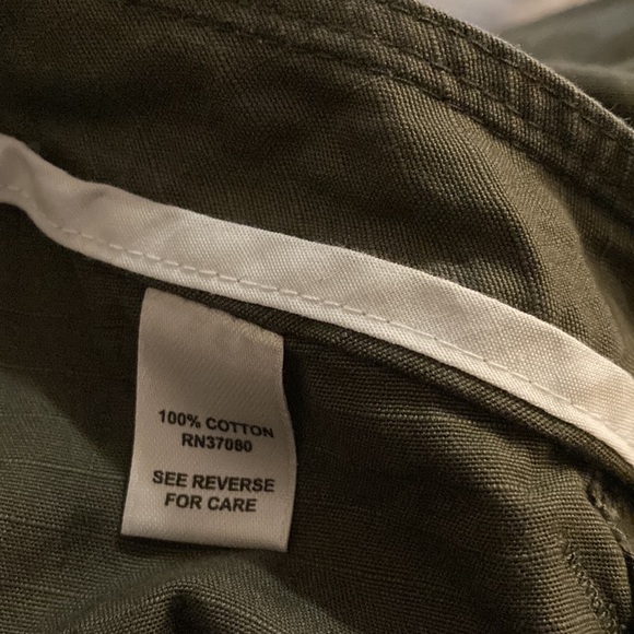 Cato woman military green capris 18w - Picture 10 of 11